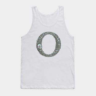 Skull Alphabet O Tank Top